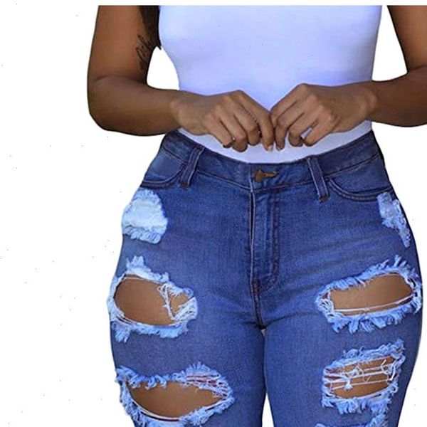 

denim shorts ripped jeans women high waist elastic destroyed hole female summer skinny ladies short feminino, White;black