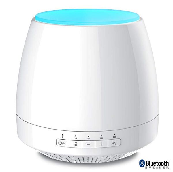 

essential oils diffusers oil diffuser with bluetooth speaker ultrasonic cool mist humidifier 200ml aroma music gift
