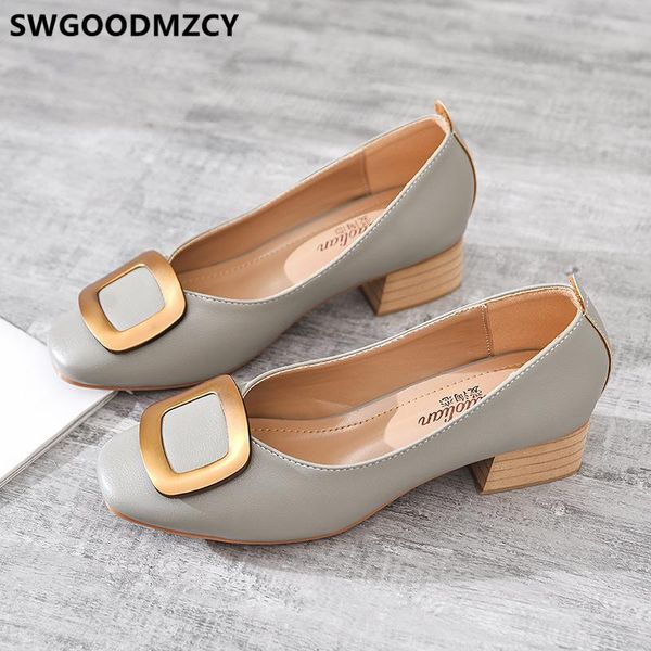 

dress shoes wedding pumps women low heels party for ladies luxury fashion sepatu wanita dames schoenen, Black