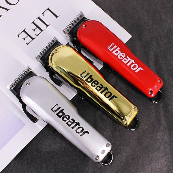 

hair clippers hairdresser supre red 100-240v chargeable tondeus cutting electric trimmer heavy cutter wireless