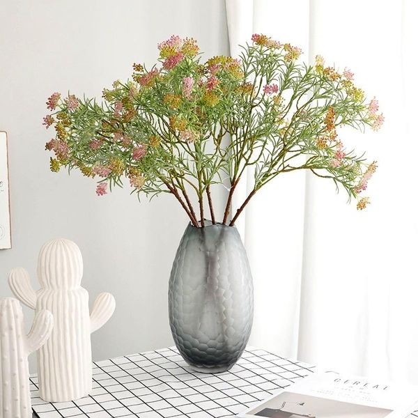 

decorative flowers & wreaths simulation and green plants single charolais flower, holiday, wedding, home, banquet diy party decoration plant