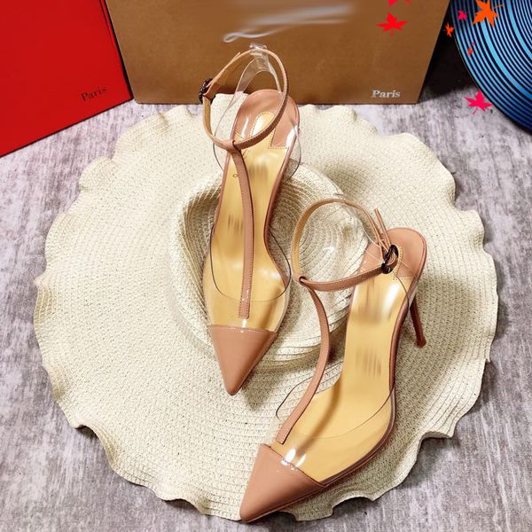 

2021 good quality fashion women luxurys designers shoes designer sandals womens luxury high heels sandal dress shoess with box size 35-41 -m, Black
