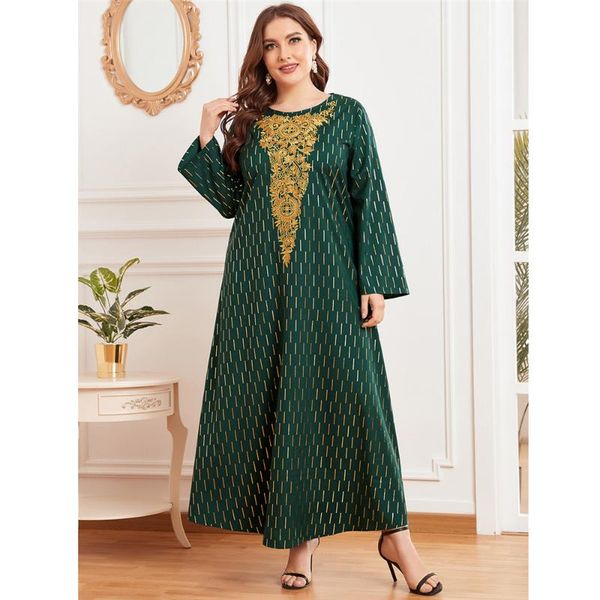 

ethnic clothing embroidery abaya vintage plus size women loose maxi dress muslim hijab abayas arabic robe dubai turkey kaftan islamic, Red