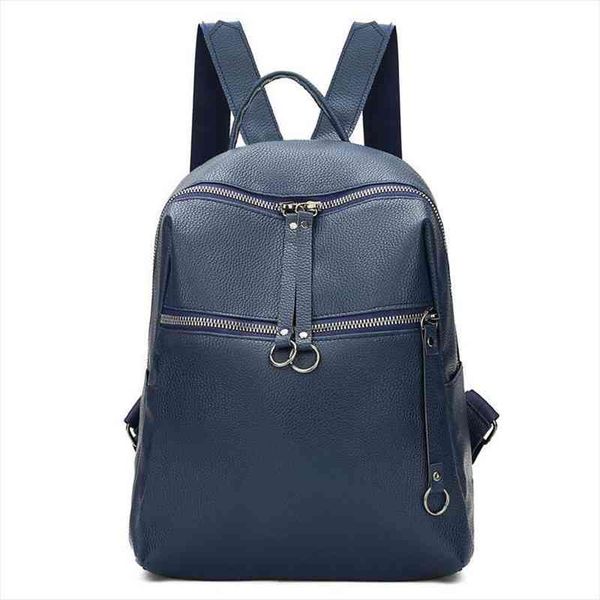 

fashion travel backpack korean women female rucksack leisure student school bag soft pu leather women bag