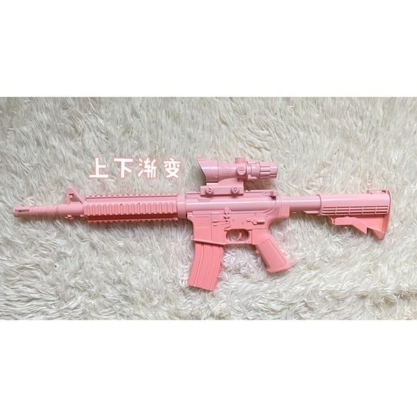 

4144m416 rifle toy gun model cannot shoot pink gradient cute lolita accessories decoration cosplay p props for girls gifts party