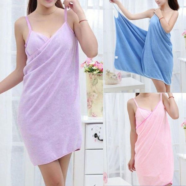 

towel home textile women robes bath wearable dress womens lady fast drying beach spa magical nightwear sleeping
