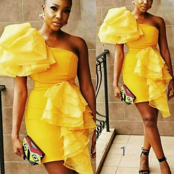 

party dresses yellow fashion tiered satin homecoming 2022 graduation dress prom vestidos de fiesta formal special occasion, White;black