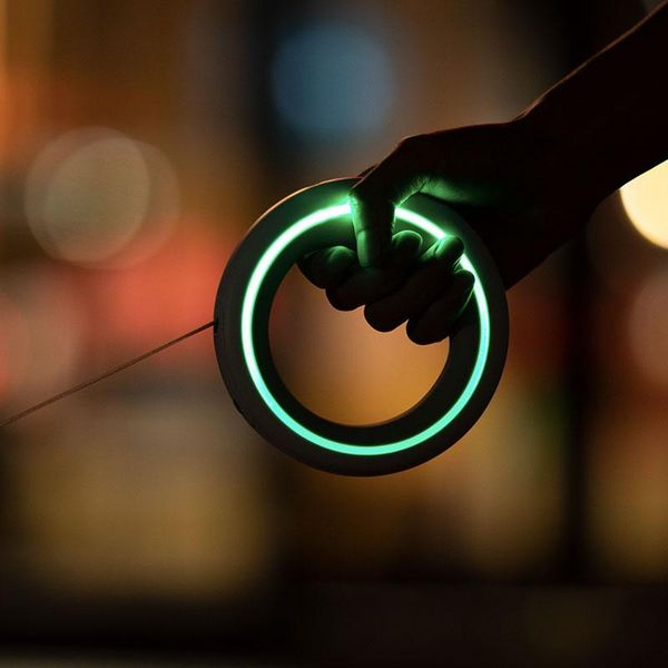 

moestar ufo retractable dog leash hands anti- smart lead 2021 design collars & leashes