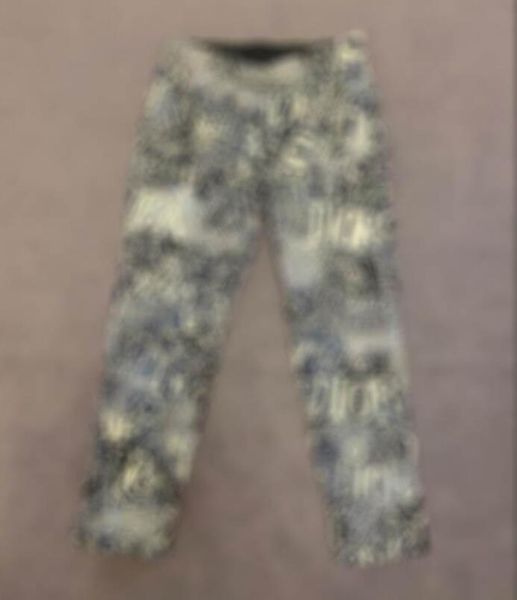 

21ss mens women designer jacquard pants spring summer men denim pant double letter casual letters trousers yellow 234wi, Black