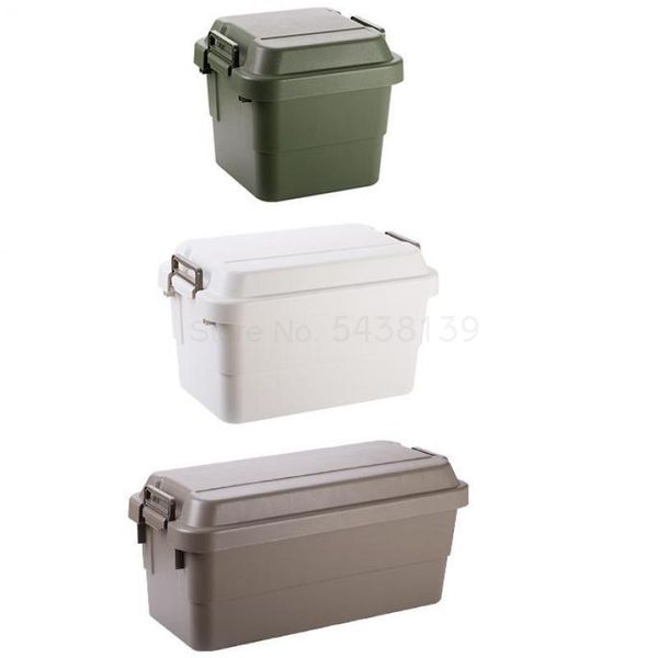 

storage baskets risu japan imported large-capacity box outdoor camping picnic anti-pressure plastic car trunk