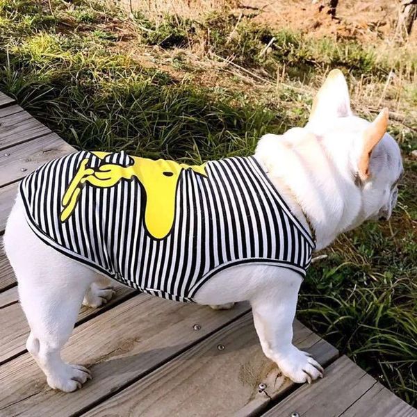 

the dog clothes spring and summer cat pet teddy schnauzer dog clothing thin vest