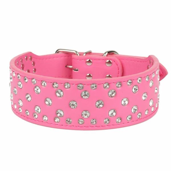 

dog collars & leashes traumdeutung large dogs rhinestone accessories pets product collar personalized for big necklace greyhound