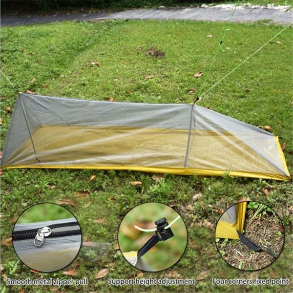 

tents and shelters camping tent outdoor compact ultralight tourist hiking gear single fishing backpacking travel 210 * 62 50cm