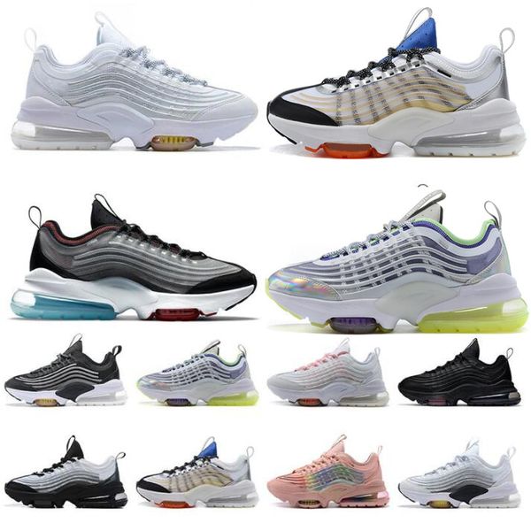 

2021 fashion zm950 womens mens cushions running shoes zm 950 triple white colorful black japan volt neon rainbow sport trainers sneakers