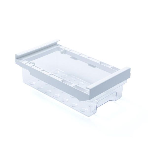 

hanging drawer type crisper transparent square egg box household kitchen refrigerator fruit and vegetable storage basket bottles & jars