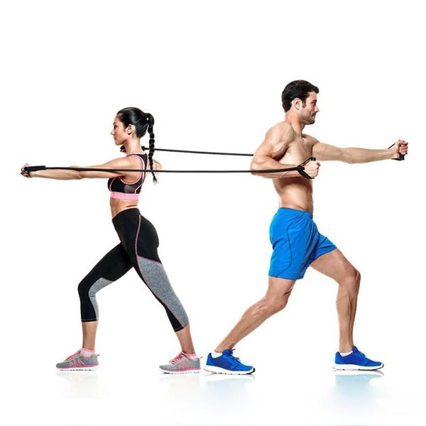 

fitness pull rope removable puller stretch arm apparatus muscle training equipment chest expander bands portable resistance
