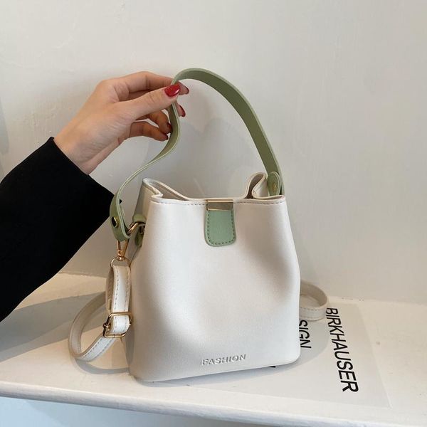 

evening bags japan solid color fashion shoulder handbags female travel cross body bag weave small pu leather crossbody for women