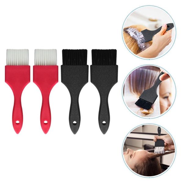 

hair brushes 4pcs dyeing highlighting coloring barber salon supply, Silver