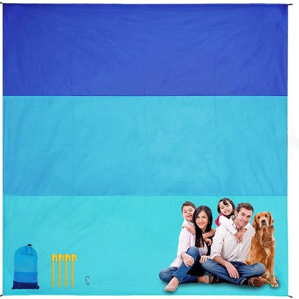 

outdoor pads 2x2.1m camping mat beach blanket nature hike tourist tent tourism recreation swimming travel equipment sleeping picnic mattress