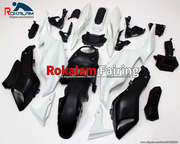 

motorcycle cowling for yamaha mt-07 2012 2013 2014 2015 2016 2017 mt07 12-17 white black aftermarket sportbike fairings (injection molding)