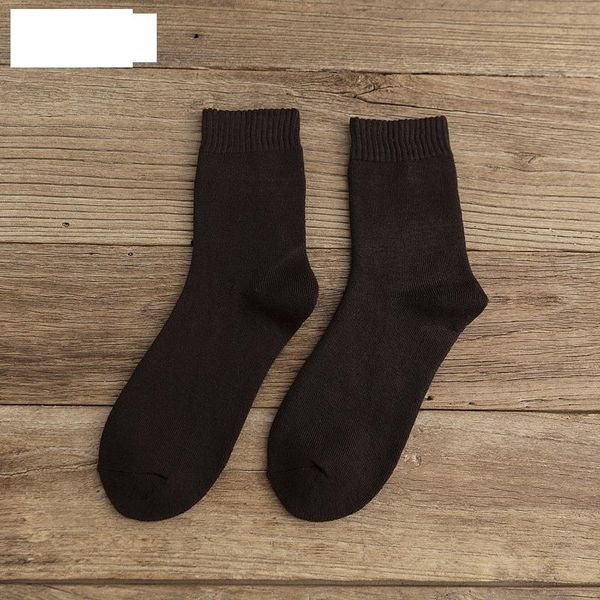 

ekl men's owel wih plush and hickened fleece middle ube auumn and winer warm men's pure hosiery warm medium medium sockscolor coton socks t, Black;white