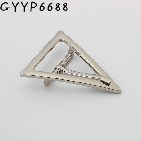 

bag parts & accessories 10-30pcs silver color 49*56mm 27mm inner triangle shape pin buckle for woman suitcase high quantity adjust purse har, Black