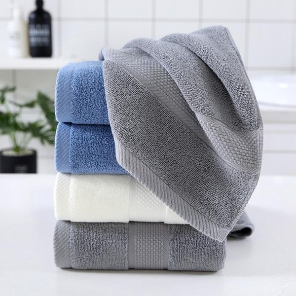 

towel 3pcs 35*75cm pure cotton plain ladies large face thickened soft and absorbent