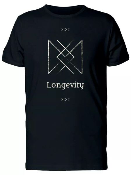 

Alchemy Longevity Magic Symbol Men's Tee -Image by Shutterstock, White;black