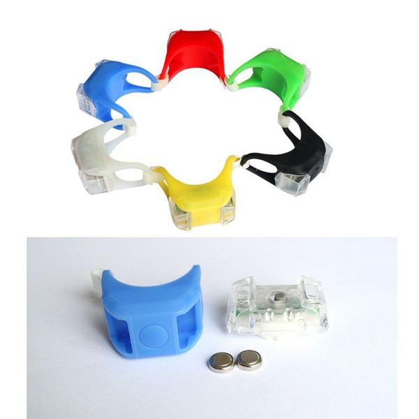 

stroller parts & accessories 2pcs baby night light waterproof silicone caution lamp outdoor safety