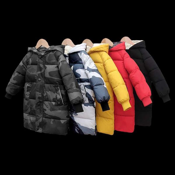

down coat winter kids coats children boys jackets fashion thick long hooded snowsuit for girls teenage clothes 2-14 toddler overcoat parka, Blue;gray