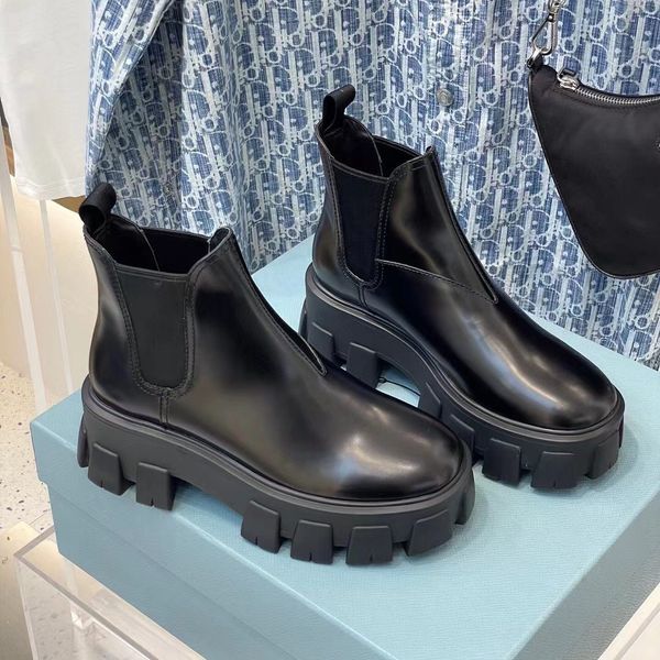 

fashion women's shoes designer classic black soft luxury and comfortable brand short boots with shoe box, Red;white