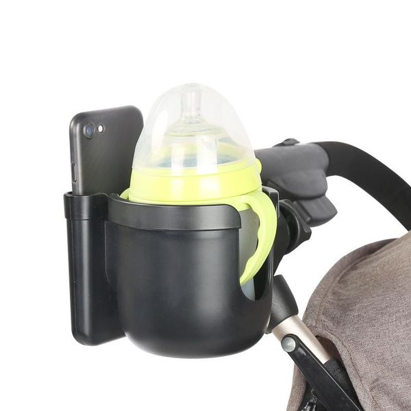 

baby stroller cup holder rack bottle universal 360 rotatable for pram carrying case milk cart parts & accessories