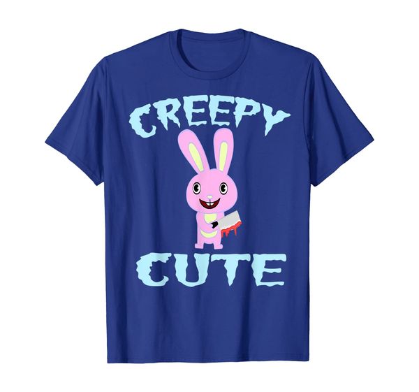 

creepy cute rabbit otaku anime lovers t-shirt kawaii gift, White;black