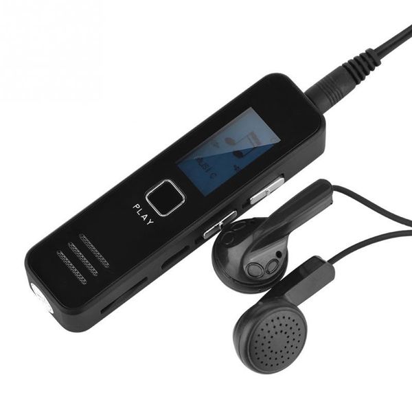

digital voice recorder recording pen 192kbps portable device with lcd display mp3 playing+ earphone support 32gb tf card