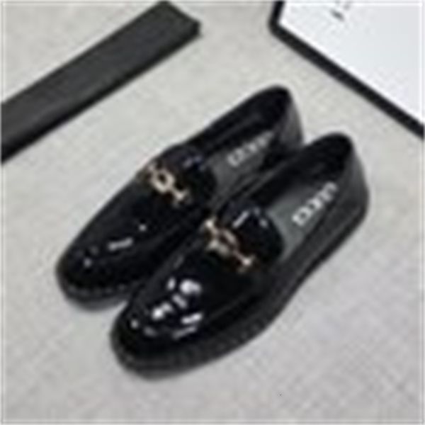 

brand designer luxury o1km men sneakers loafers boots moccasins buckles lace-ups dress shoes, Black