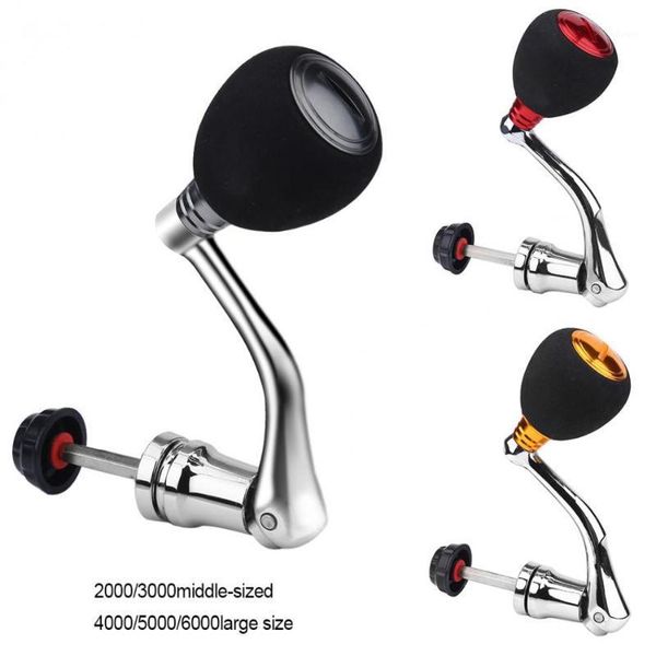 

baitcasting reels deukio aluminum fishing reel handle knob crank folding 2000-6000 series spinning rocker tackle