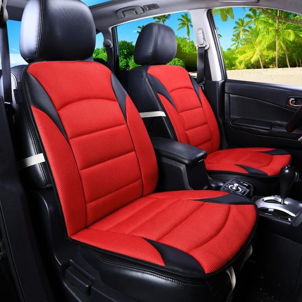 

car seat covers 1pc front cover breathable pu leather automobile cushion for 206 207 2008 301 307 3008 408 4008 508