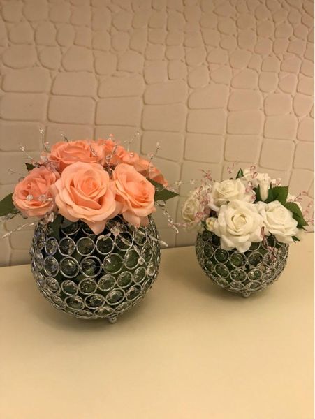 

party decoration aisle decor weddings, crystal chandelier flower stand for