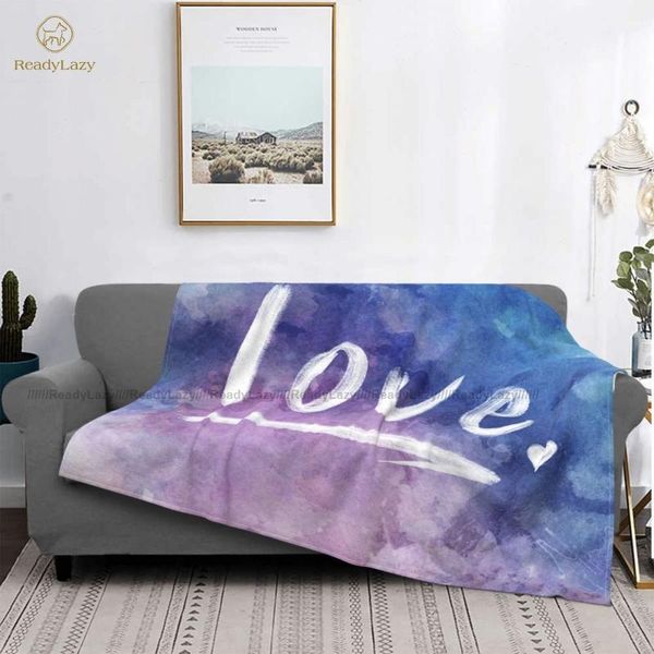 

heart blanket all weather soft fashion big fleece bedspread blankets