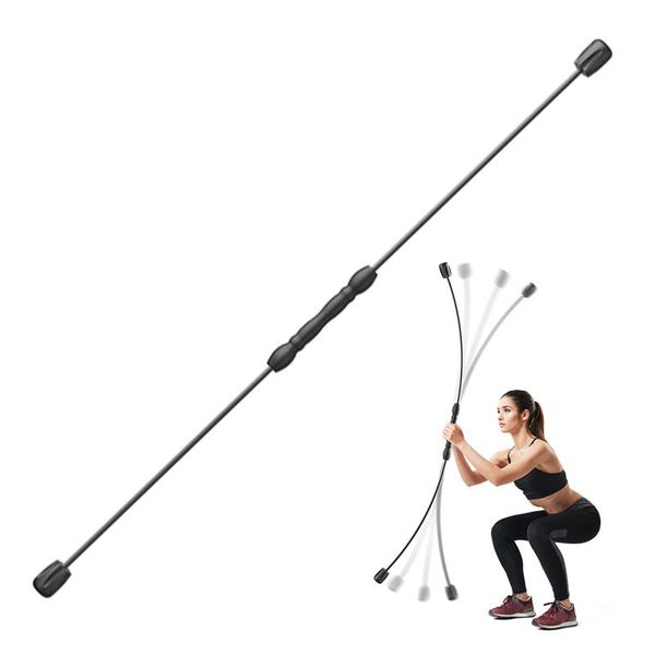 

accessories multifunctional training stick fitness exercise elastic vibrate rod tremble yoga wand wide equipment