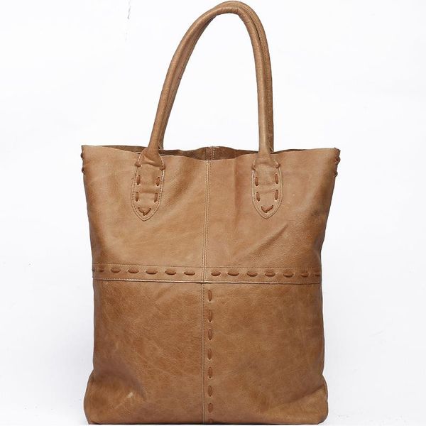 

evening bags retro genuine leather tote for women luxury patchwork ladies natural cow shoulder woven design big handbags