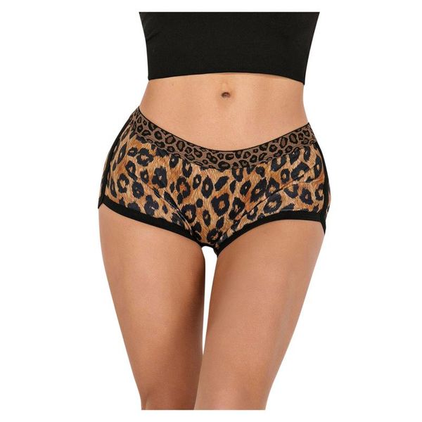 

women's shorts women fashion casual leopard stripes print stretch strethcy leggings sport short pants clothes low waist sexy, White;black