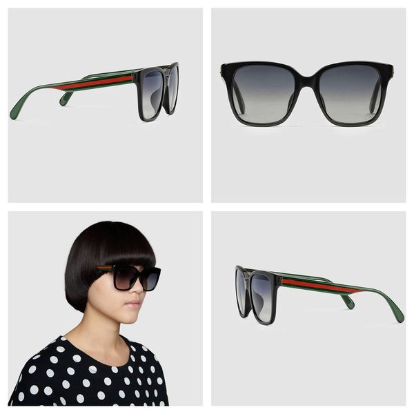 

2021 news designer fashion retro g family men's and women's sunglasses steampunk box colored lens protective glasses, White;black