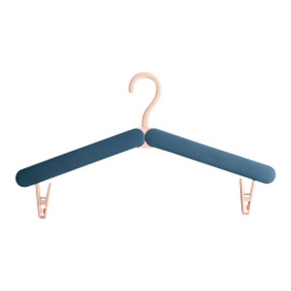 

hangers & racks multi-functional travel folding coat hanger clothes rack collapsible with clips