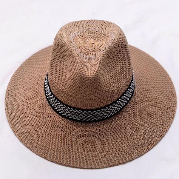 

wide brim hats middle-aged and elderly men's sun for the father's sandals, Blue;gray