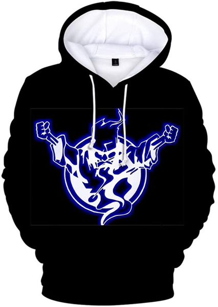 

men's hoodies & sweatshirts cool thunderdome music festival hoodie sweatshirt men/women casual kids 3d clothes pullover oversized hip h, Black