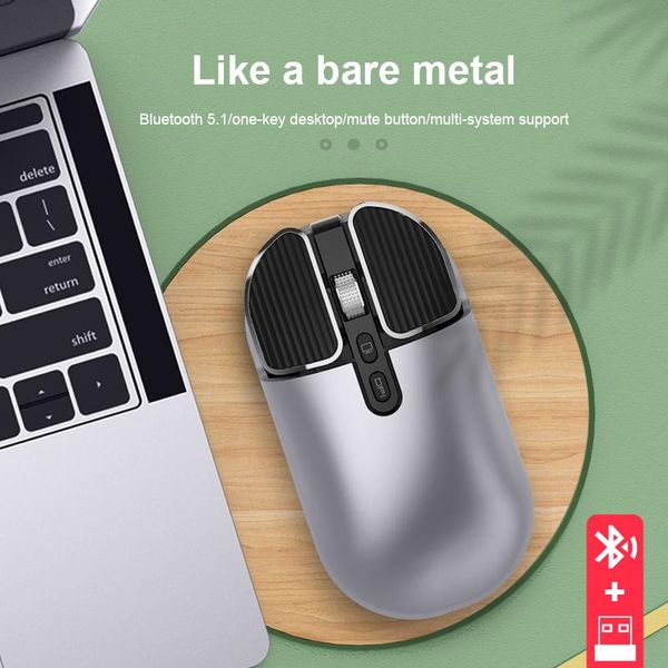 

wireless mouse bluetooth computer for desknotebook office home silent charging mice
