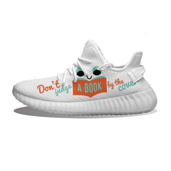 

diy custom don't judge a book by the coven running sho mh printed mens womens trainers outdoor sports sneakers