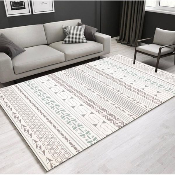 

modern printed indoor anti-slip carpet decorative area rugs living room bedroom bedside bay window sofa floor rug carpets
