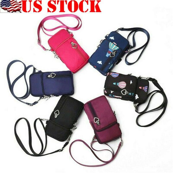 

women girls mini handbags cell phone bag small flap shoulder clutch waist bags